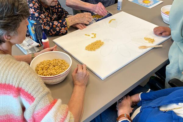 Knutselen met pasta