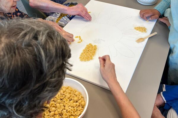 Knutselen met pasta