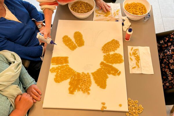 Knutselen met pasta