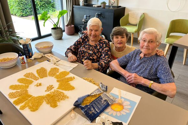 Knutselen met pasta
