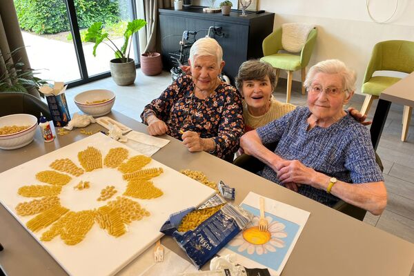 Knutselen met pasta
