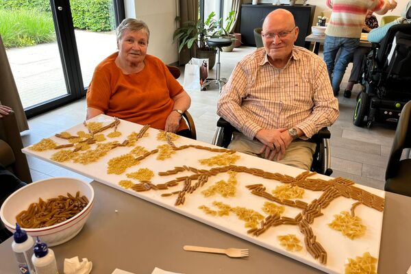 Knutselen met pasta